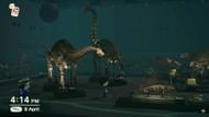 Players enjoying a different view in the Museum in New Horizons (Image: Crossing Channel/YouTube)